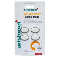 All Wormer Tablets-Large Dogs