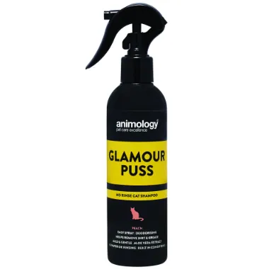 Animology Glamor Puss No Rinse Shampoo Peach 250ml