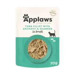 Applaws Cat Broth Pouch Tuna & Anchovy 70g