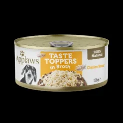 Applaws Dog Taste Toppers Chicken In Broth 156g