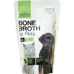 Art of Whole Food Bone Broth For Pets Lamb Flavour 500g