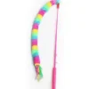 Cat Wand Toy w/Tail & Bell 40cm