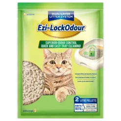 Ezi-Lockodour Litter Pellets Zeolite 2kg