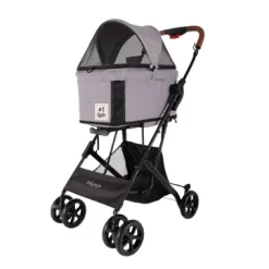 Ibiyaya Pet Travel Stroller Grey