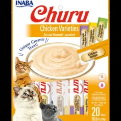 Inaba Churu Mousse Chicken Variety 20 x 14g Pack