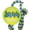 Kong Squeaker Ball with Rope