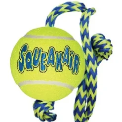 Kong Squeaker Ball with Rope