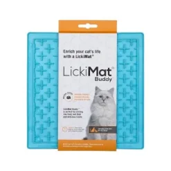 Lickimat Buddy For Cats Turquoise