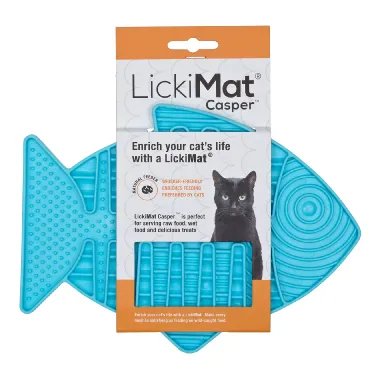 Lickimat Casper For Cats Turquoise