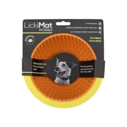 Lickimat Wobble for Dogs Orange