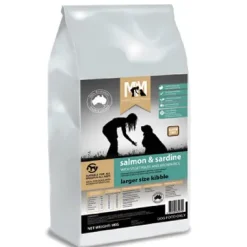 Meals for Mutts Large Kibble GLF Salmon & Sardine Dark Blue