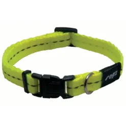 Rogz Classic Collar Dayglow Yellow XSMALL