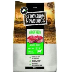 Stockman & Paddock Grain Free Aussie Beef - Green